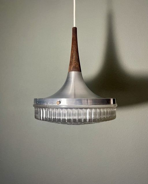 Vintage Pendelleuchte in Tropfenform