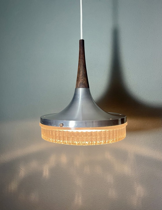Image 1 of Vintage Pendelleuchte in Tropfenform