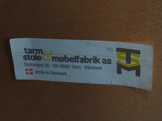 Image 1 of Sessel aus Buche, Dänisches Design, 1970er Jahre, Designer: Erik Ole Jørgensen, Manufaktur: Tarm Stole & Møbelfabrik