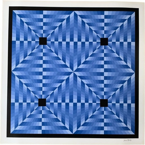 Klassische Fotolithografie von Jim Bird, 1972