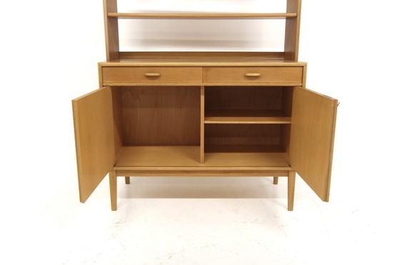 Image 1 of  Skandinavische Bücherregal-Kommode Aus Eiche, Schweden, 1960