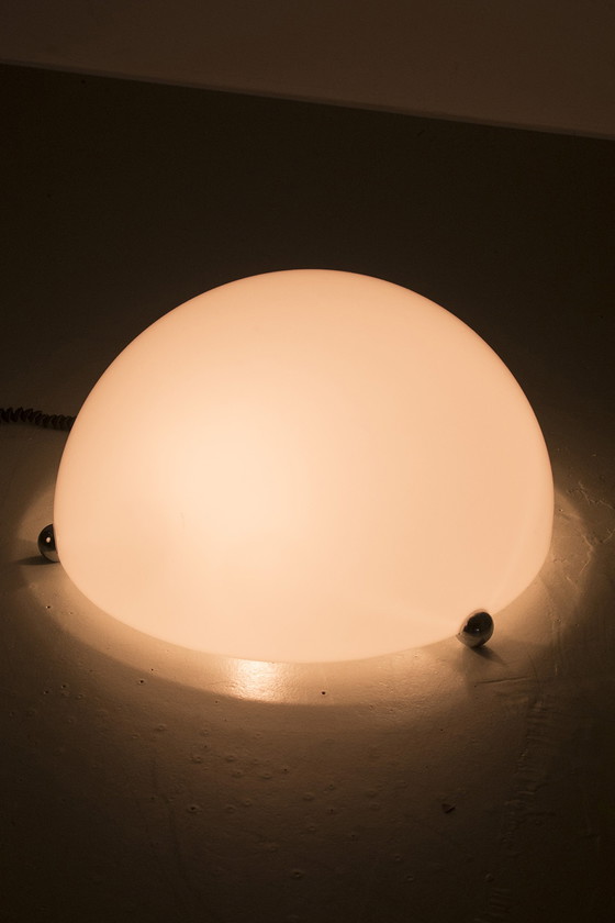 Image 1 of Italienische Stehlampe mit Acrylschirm