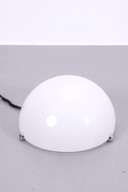 Italienische Stehlampe mit Acrylschirm