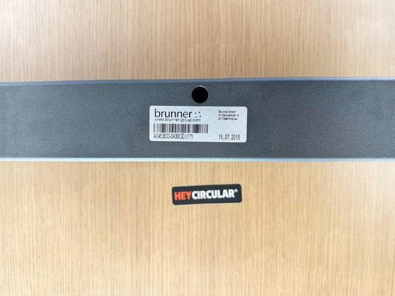 Image 1 of 2Er Set Tisch + Sitzbank Brunner Jehs Laub Eiche Design Tisch