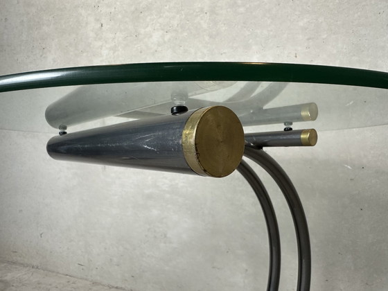 Image 1 of Chrom-Beistelltisch im Vintage-Design