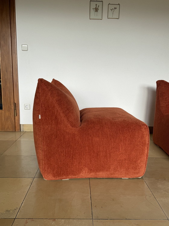 Image 1 of B&B Italia Sofa Le Bambole Mario Bellini In Pierre Frey