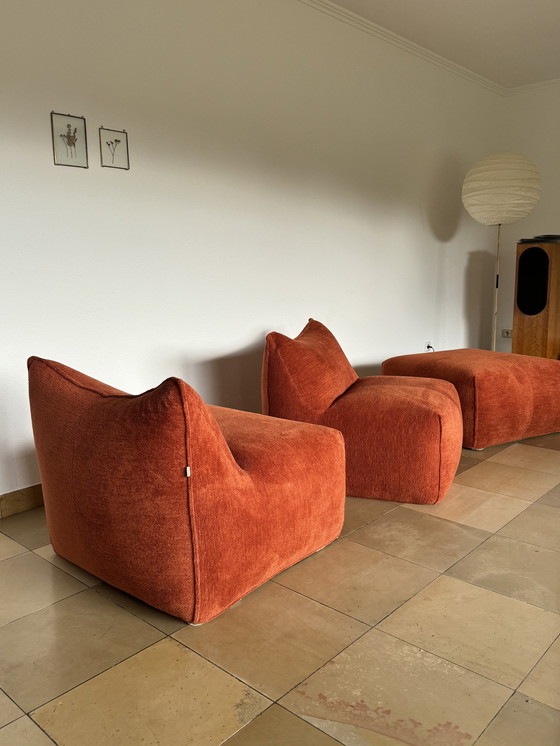 Image 1 of B&B Italia Sofa Le Bambole Mario Bellini In Pierre Frey