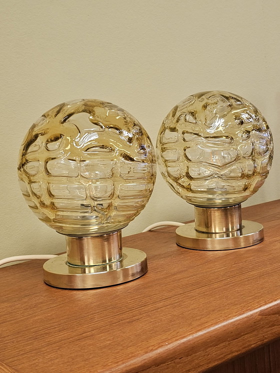 Image 1 of Set Doria Tischlampe Nachttischlampen Lampen