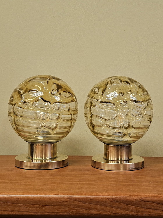 Image 1 of Set Doria Tischlampe Nachttischlampen Lampen