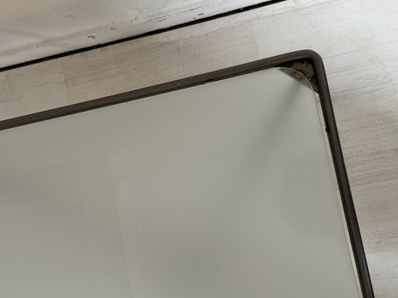 Image 1 of Vintage Couchtisch Glas Metall Paolo Piva Stil