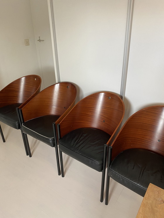 Image 1 of 4x Philippe Starck Schalensitz