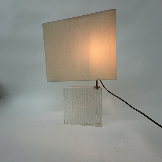 Image 1 of Mid Century Design Gold Wandlampe Scheibe, 1970er Jahre