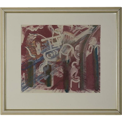 Klassische Farblithografie, 1981