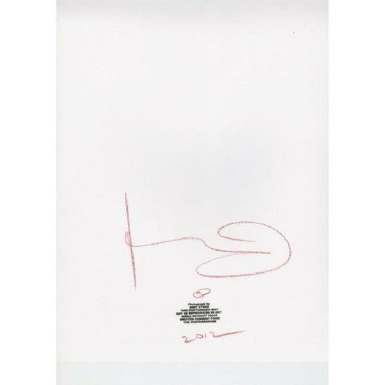 Image 1 of Vintage-Foto von Kate Moss Nackt für Bert Stern, 2012