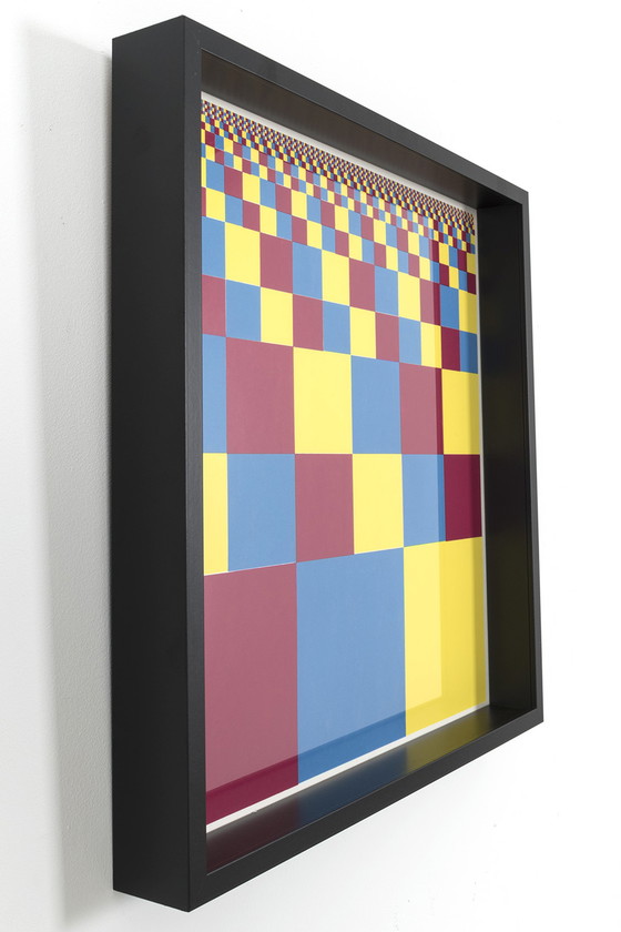 Image 1 of Gijs van den Elshout - Farbmuster Quadrat '65'