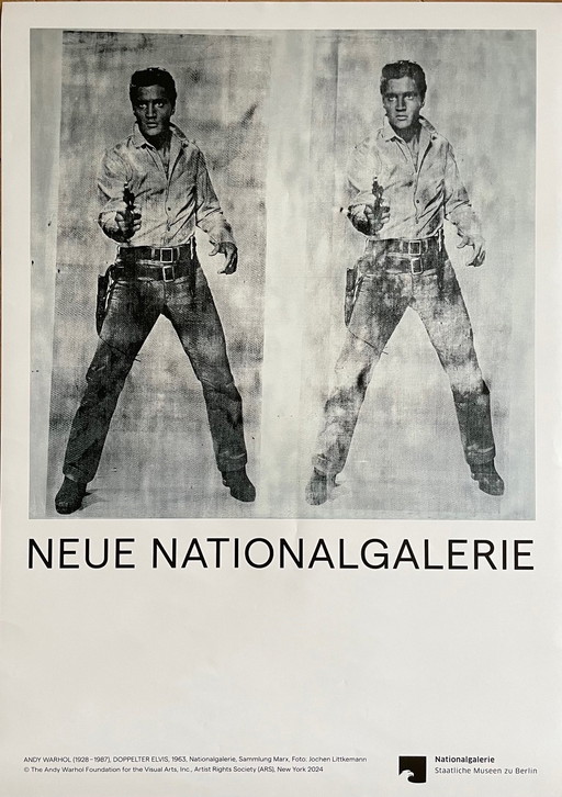 Andy Warhol (1928-1987), Doppelter Elvis, 1963, Copyright The Andy Warhol Foundation For The Visual Arts, Inc