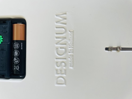 Image 1 of Vintage Designum-Uhr von Paul Schudel