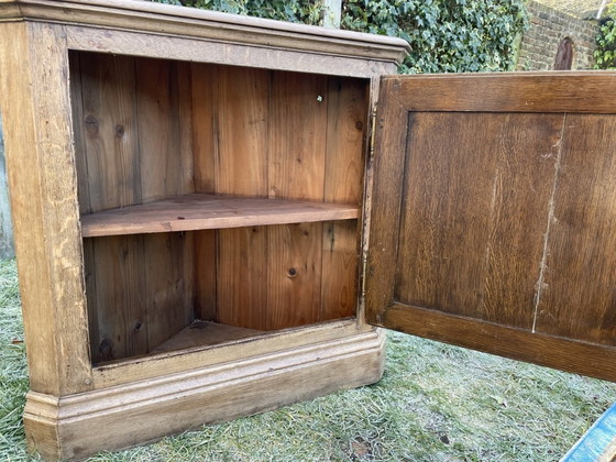Image 1 of Holländischer Eckschrank 19E Jahrhundert Eiche