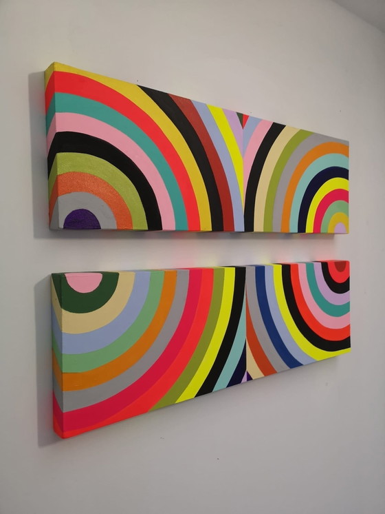 Image 1 of Kinetische Kunst - Diptych - Magical - Michael Duart - 2022