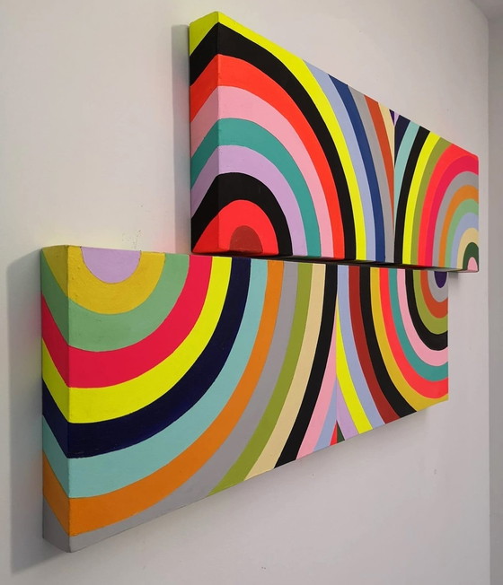 Image 1 of Kinetische Kunst - Diptych - Magical - Michael Duart - 2022