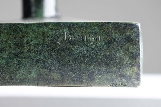 Image 1 of François Pompon. "Lapin Courant" (Laufender Hase), Bronze, Abzug Von 2006.