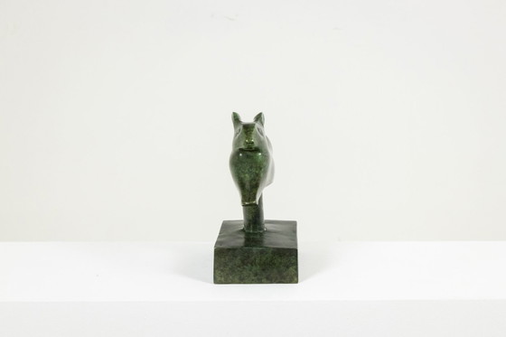 Image 1 of François Pompon. "Lapin Courant" (Laufender Hase), Bronze, Abzug Von 2006.