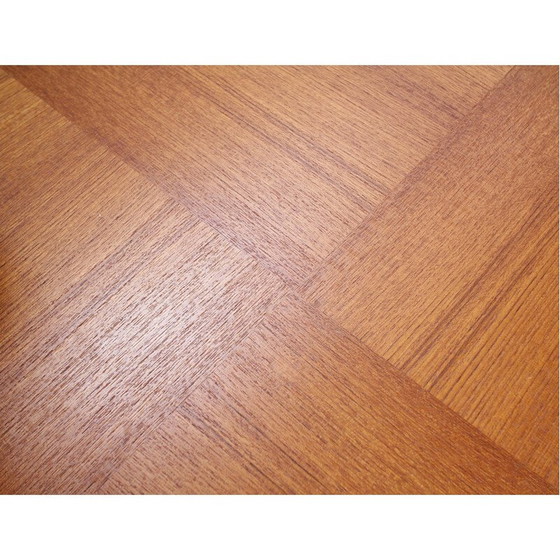 Image 1 of Viereckiger Couchtisch aus Teakholz und Metall, 1960