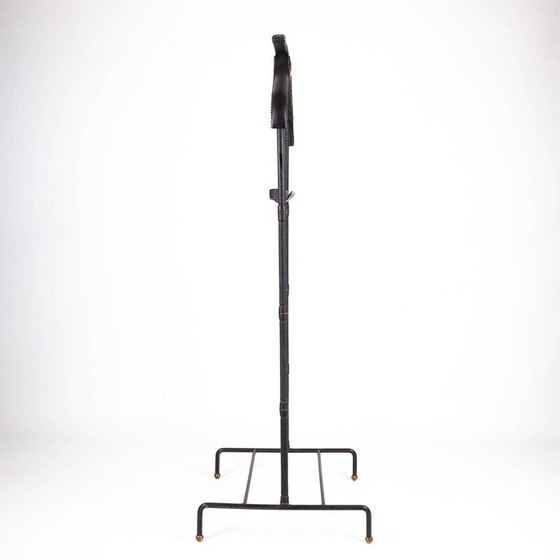 Image 1 of Nachttisch Vintage von Jacques Adnet 1950er Jahre