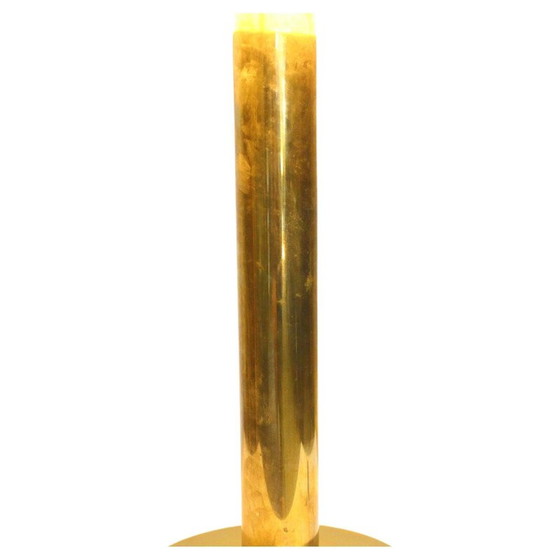 Image 1 of Dänische Vintage-Tischlampe aus Messing von Frandsen, 1970er Jahre