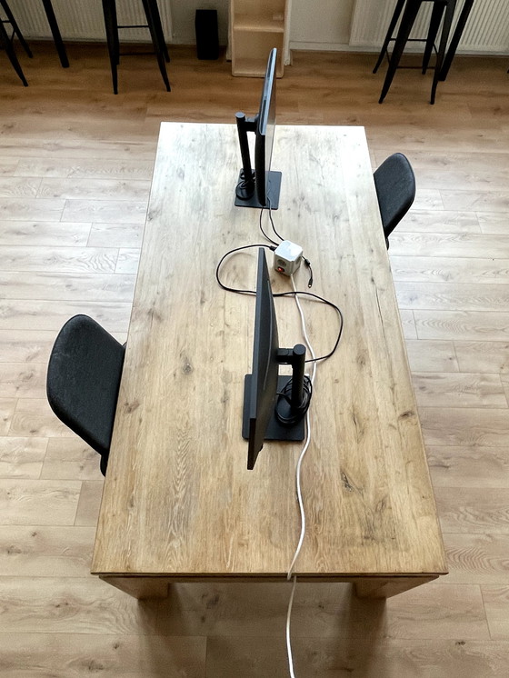 Image 1 of 2x Studio Mesa Eiche Design Tisch