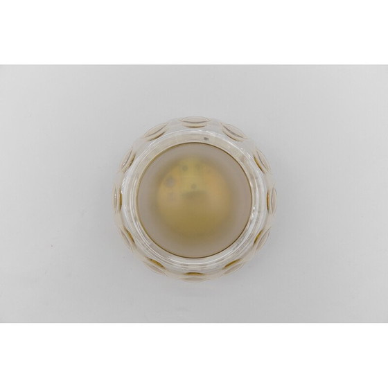 Image 1 of Deckenlampe aus Bernsteinglas, 1960
