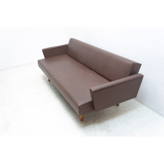 Image 1 of Vintage Ostblock Klappsofa, Tschechoslowakei 1970er Jahre