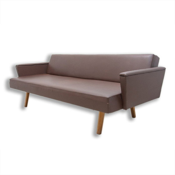 Image 1 of Vintage Ostblock Klappsofa, Tschechoslowakei 1970er Jahre