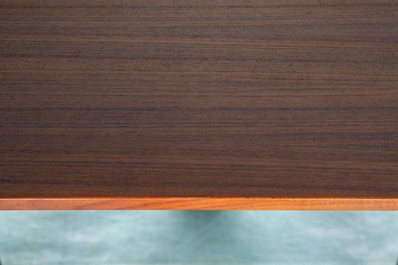 Image 1 of Dänischer Teakholzspiegel mit Hutablage aus den 1960er Jahren