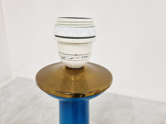 Image 1 of Kastrup Holmegaard Tischlampe aus Glas, 1960er Jahre