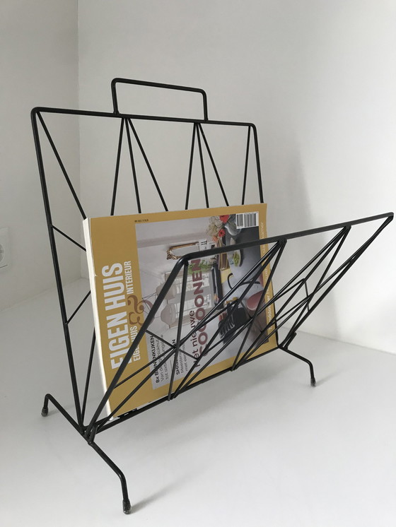 Image 1 of Retro - Zeitschriftenständer im Vintage-Stil