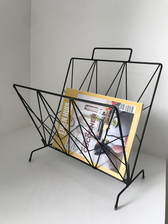 Image 1 of Retro - Zeitschriftenständer im Vintage-Stil