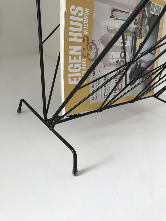 Image 1 of Retro - Zeitschriftenständer im Vintage-Stil