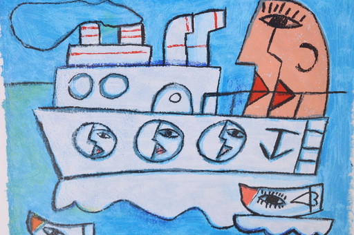 Siebdruck von Hannes Kuiper W27