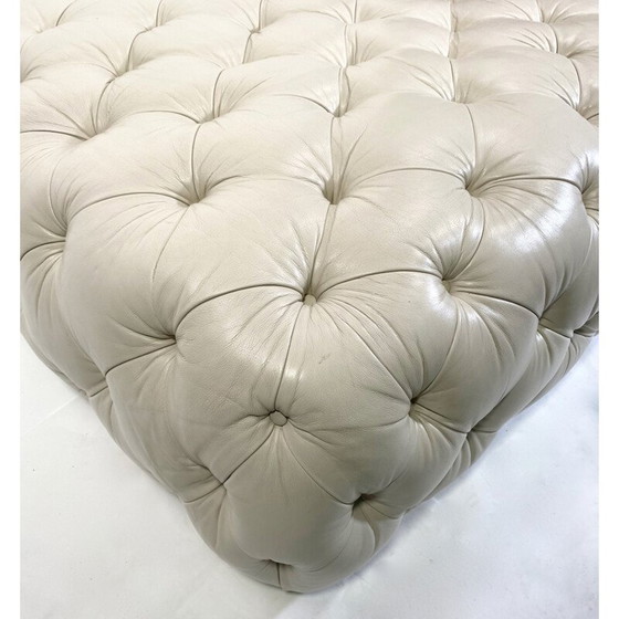 Image 1 of Vintage-Lederpuff von Maison George Smith Newcastel London