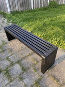 Moderne Gartenbänke