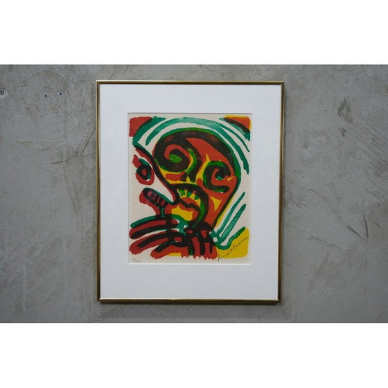 Image 1 of Abstrakte Lithographie von Bengt Lindström, Schweden 1970