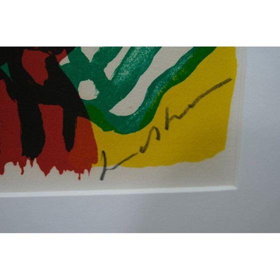 Image 1 of Abstrakte Lithographie von Bengt Lindström, Schweden 1970