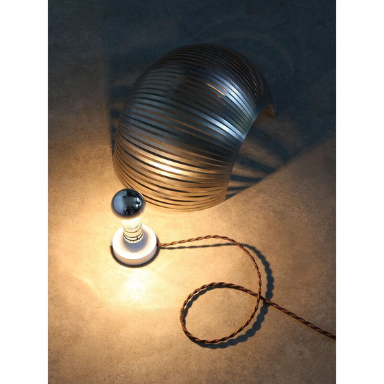 Image 1 of Vintage Tischlampe aus rostfreiem Stahl