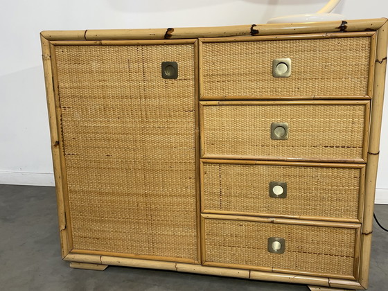 Image 1 of Dal Vera Italienisches Sideboard aus Bambus