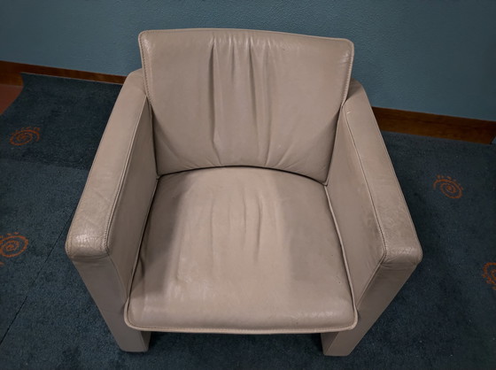 Image 1 of Leolux Stuhl Leder grau ST7213