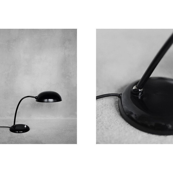 Image 1 of Vintage Bauhaus Schreibtischlampe aus schwarzem Metall für Gebrüder Cosack, Deutschland 1940