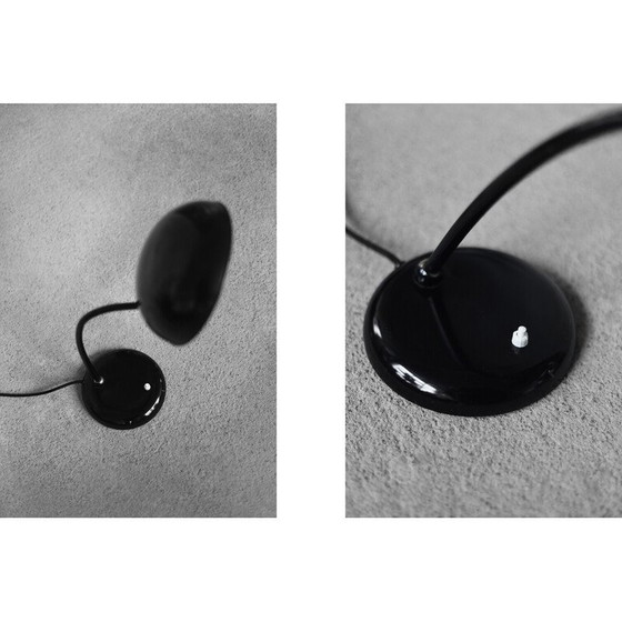 Image 1 of Vintage Bauhaus Schreibtischlampe aus schwarzem Metall für Gebrüder Cosack, Deutschland 1940