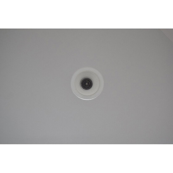 Image 1 of Hängeleuchte aus Glas und Metall, Tschechoslowakei 1970