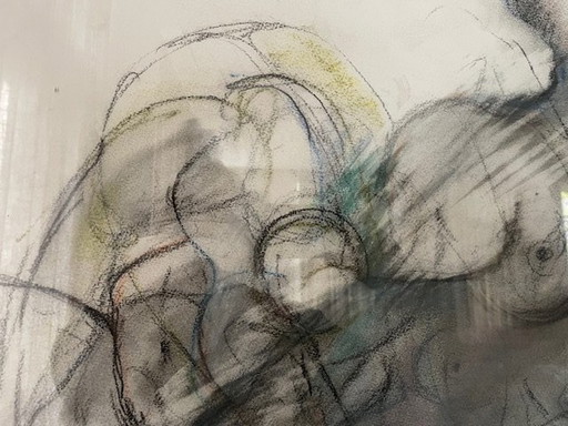 Mitsuyo N. Moore Pastellzeichnung